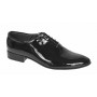 Pantofi barbati eleganti din piele naturala Negru LAC MOD1NLAC